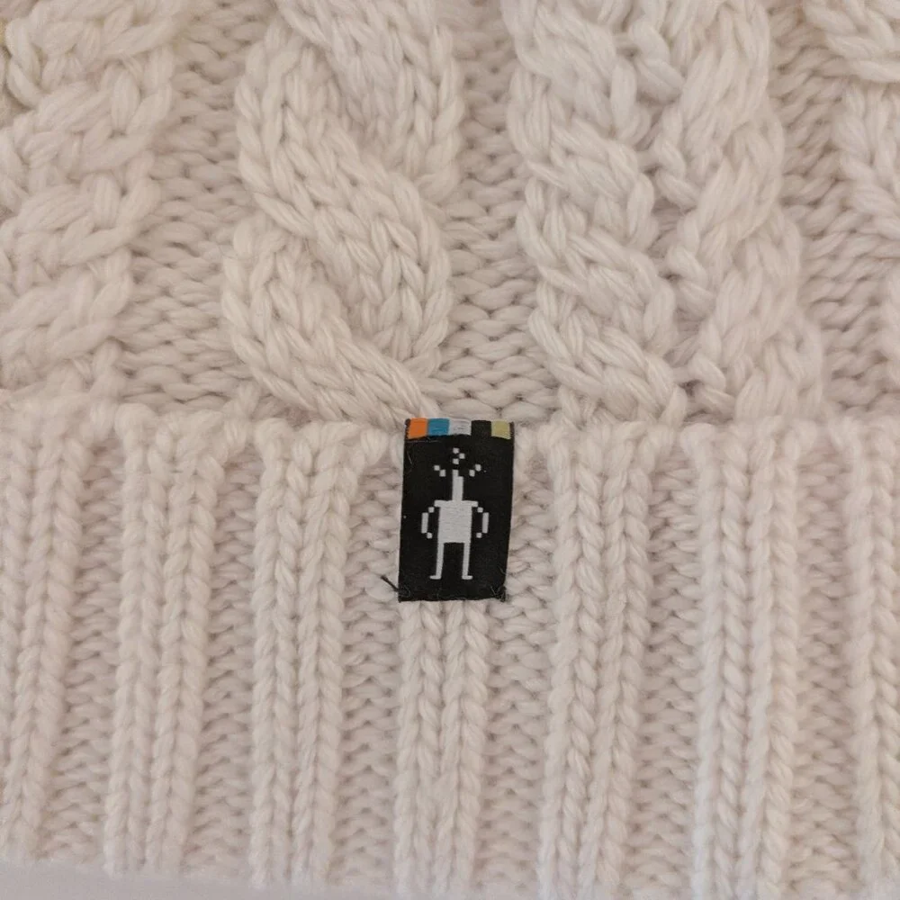 Smartwool Ski Town Hat, Ivory, One Size